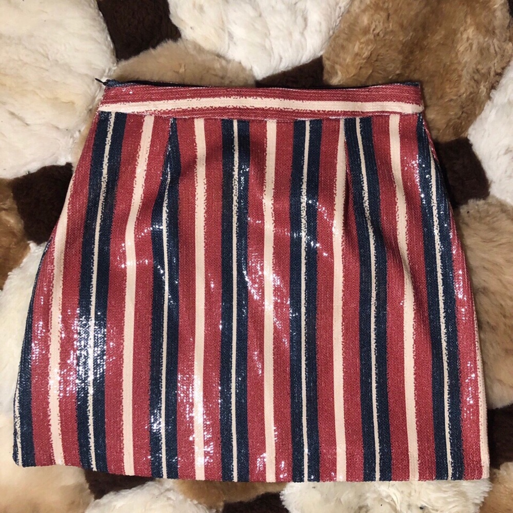 Zara Sequin Mini Skirt
